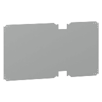 Schneider Thalassa PLA Internal Mounting Plate for 750H x 1250mmW Enclosure Galvanised Steel Plate 640H x 1125W x 2.5mmD