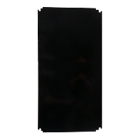Schneider Thalassa PLA Internal Mounting Plate for 750H x 500mmW Enclosure Bakelite Black RAL9005 Plate 640H x 375W x 5mmD
