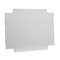 Gewiss 44 CE Back Plate for 460 x 380mm Enclosure Galvanised Steel Plate Dimensions 360 x 438 x 2mmD