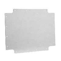 IBOCO Mounting Plate for Pico 380 x 300mm Enclosures Galvanised Steel Plate Dimensions 283 x 363 x 2mmD