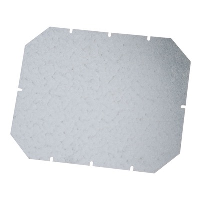 Fibox TEMPO Mounting Plate for TA2419 240x190 Galvanised Steel Plate Dimensions 210 x 160 x 1.5mmD