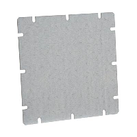 Fibox MNX Mounting Plate for 180 x 130mm Enclosures Galvanised Steel Plate Dimensions 98 x 148 x 1.5mmD