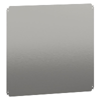 Schneider Spacial NSYMM Internal Mounting Plate for 800H x 800mmW Enclosure Galvanised Steel Plate Dimensions 750H x 750W x 2.5mmD