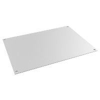 Uriarte Safybox Mounting Plate BRES54 Galvanised Steel Plate Dimensions 460H x 348W x 2mmD