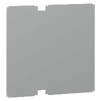 Schneider Thalassa PLA Internal Mounting Plate for 1250H x 1250mmW Enclosure Plain Galvanised Steel Plate 1140H x 1125W x 2.5mmD