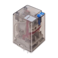 Hongfa HF10 Double Pole 10A Relay 24VDC Coil 2 Change-Over Contacts (DPDT) Test Button & LED Indication