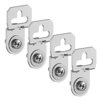 Schneider Spacial Set of 4 Wall Fixing Brackets for NSYSBM Terminal Boxes - price per 1 (set/4)