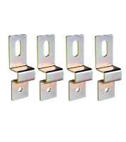 IBOCO Pedro Set of 4 Zinc Plated Wall Mounting Brackets for Pedro VTR01 to VTR07 - price per 1 (set/4)