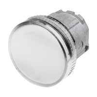 Schneider Harmony XB4 Clear Pilot Lamp Head for use with BA9s lamp 22.5mm Chrome Bezel