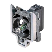 Schneider Harmony XB4 Red Light Block with Fixing Collar & Integral 230-240VAC LED