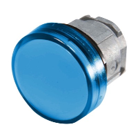Schneider Harmony XB4 Blue Pilot Lamp Head for use with Integral LED 22.5mm Chrome Bezel