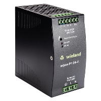 Wieland wipos P1 Power Supply 5A 120W 115-230VAC Input Voltage 22.5-24.5VDC Output Voltage