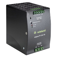 Wieland wipos P1 Power Supply 10A 240W 115-230VAC Input Voltage 22.5-24.5VDC Output Voltage