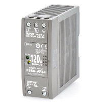 IDEC PS5R-V Slim-Line Power Supply 5A 120W 85-264VAC Input Voltage 24VDC Output Voltage