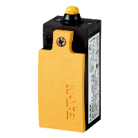 Eaton LS-Titan Limit Switch Body 1 N/O+1 N/C Snap Action Contacts Yellow and Black Plastic Housing IP66 Cage Clamp Terminals