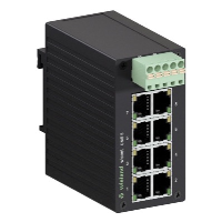 Wieland wienet Unmanaged Ethernet Switch 8 Port Metal Housing 90H x 45W x 80mmD