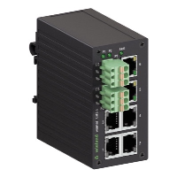 Wieland wienet Unmanaged Ethernet Switch 6 Port Metal Housing 90H x 45W x 80mmD