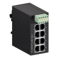 Wieland wienet Unmanaged Gigabit Ethernet Switch 8 Port (10/100/1000) Plastic Housing 90H x 45W x 90mmD