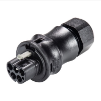 Wieland RST 4 Pole Male Connector 10-14mm Cable Diameter Screw Terminals - price per 100