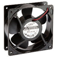 120 x 120 x 38mm Aluminium Fan 24VDC with Wire Connections