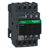 Schneider TeSys D Contactor 2 x N/C & 2 x N/O Poles 20A AC1 1 x N/C & 1 x N/O Auxiliary 24VAC Coil