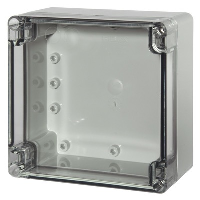 Fibox Euronord Polycarbonate 122 x 120 x 65mmD Enclosure Clear Lid IP66/67