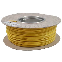 Clynder 2491B LSZH Cable 1.0mm Yellow - price per 1 (100m)