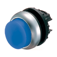 Eaton RMQ-Titan Illuminated Blue Extended Pushbutton Actuator 22.5mm Spring Return