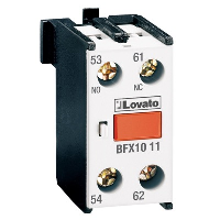 Lovato BF Series Auxiliary Contact Block 2 x N/O Contacts Top Mounting