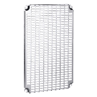 Schneider Spacial NSYMR Internal Telequick Mounting Plate for 1200H x 800mmW Enclosure Zinc-coated Steel Plate 1145H x 751W x 15mmD