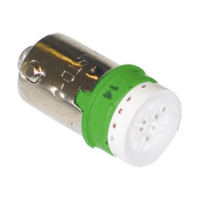 IDEC LSTD 24V AC/DC Green LED BA9S