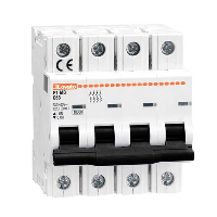 Lovato P1MB Four Pole MCB D Curve 25A