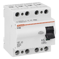 Lovato P1RC 4 Pole RCCB 63A 30mA 230/400VAC 10kA Type AC