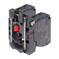 Schneider Harmony XB5 2 x Normally Closed Contact Block with Fixing Collar