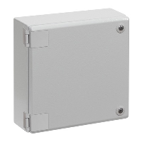 Schneider Electric Spacial SBM Mild Steel 200H x 200W x 80mmD Terminal Box IP66