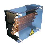 nVent ERIFLEX TR-400A 4 Pole 400A Distribution Block Input Capacity M6 Stud for Copper Tube Terminal 8 outgoing tappings