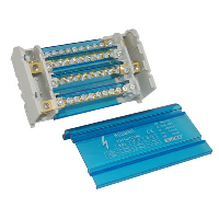 nVent ERIFLEX TD-100-125AL 4 Pole 125A Distribution Block Input Capacity 10 - 35mm2 10 outgoing connections per pole