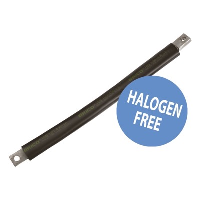 nVent ERIFLEX IBSBADV25-530 160A Insulated Braided Conductor 530 x18 x 9mm 6.5mm Hole Both Ends