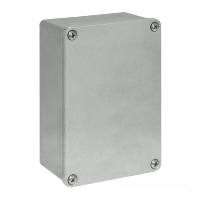 RP Gain Aluminium 152 x 102 x 61mmD Enclosure IP65 Sandblasted Finish