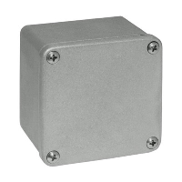 RP Gain Aluminium 87 x 87 x 34mmD Enclosure IP65 Sandblasted Finish