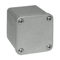 RP Gain Aluminium 62 x 62 x 44mmD Enclosure IP65 Sandblasted Finish