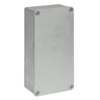 RP Gain Aluminium 202 x 102 x 81mmD Enclosure IP65 Sandblasted Finish