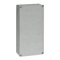 RP Gain Aluminium 265 x 130 x 75mmD Enclosure IP65 Sandblasted Finish