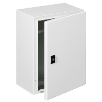 Schneider Electric Spacial CRN Mild Steel 400H x 300W x 200mmD Wall Mounting Enclosure IP66