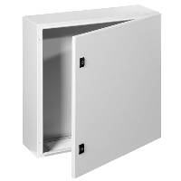 Schneider Electric Spacial CRN Mild Steel 600H x 600W x 250mmD Wall Mounting Enclosure IP66