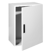 Schneider Electric Spacial CRN Mild Steel 800H x 600W x 400mmD Wall Mounting Enclosure IP66
