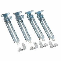 Schneider Spacial Depth adjustable supports for 200mm Deep Set of 4