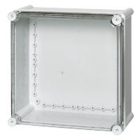 Fibox Solid ABS 280 x 280 x 180mmD Enclosure Clear Lid IP66/67