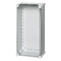 Fibox Solid ABS 380 x 190 x 130mmD Enclosure Clear Lid IP66/67