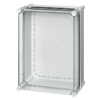 Fibox Solid ABS 380 x 280 x 180mmD Enclosure Clear Lid IP66/67